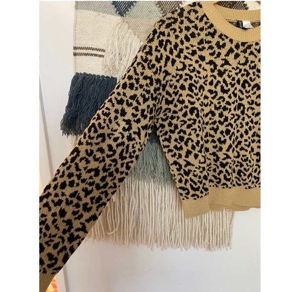 H&M Divided Leopard Sweater size small - Picture 4 of 5